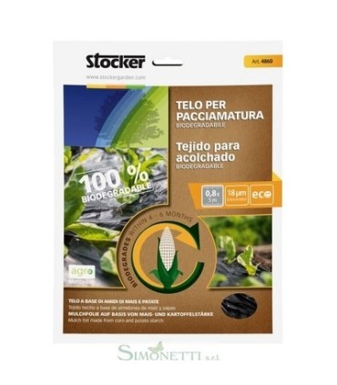 Telo pacciamatura biodegradabile bobina
