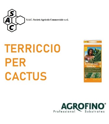 TERRICCIO CACTUS AGROFINO 6 lt.